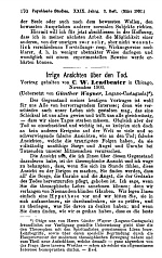 Irrige Ansichten über den Tod (1/4)