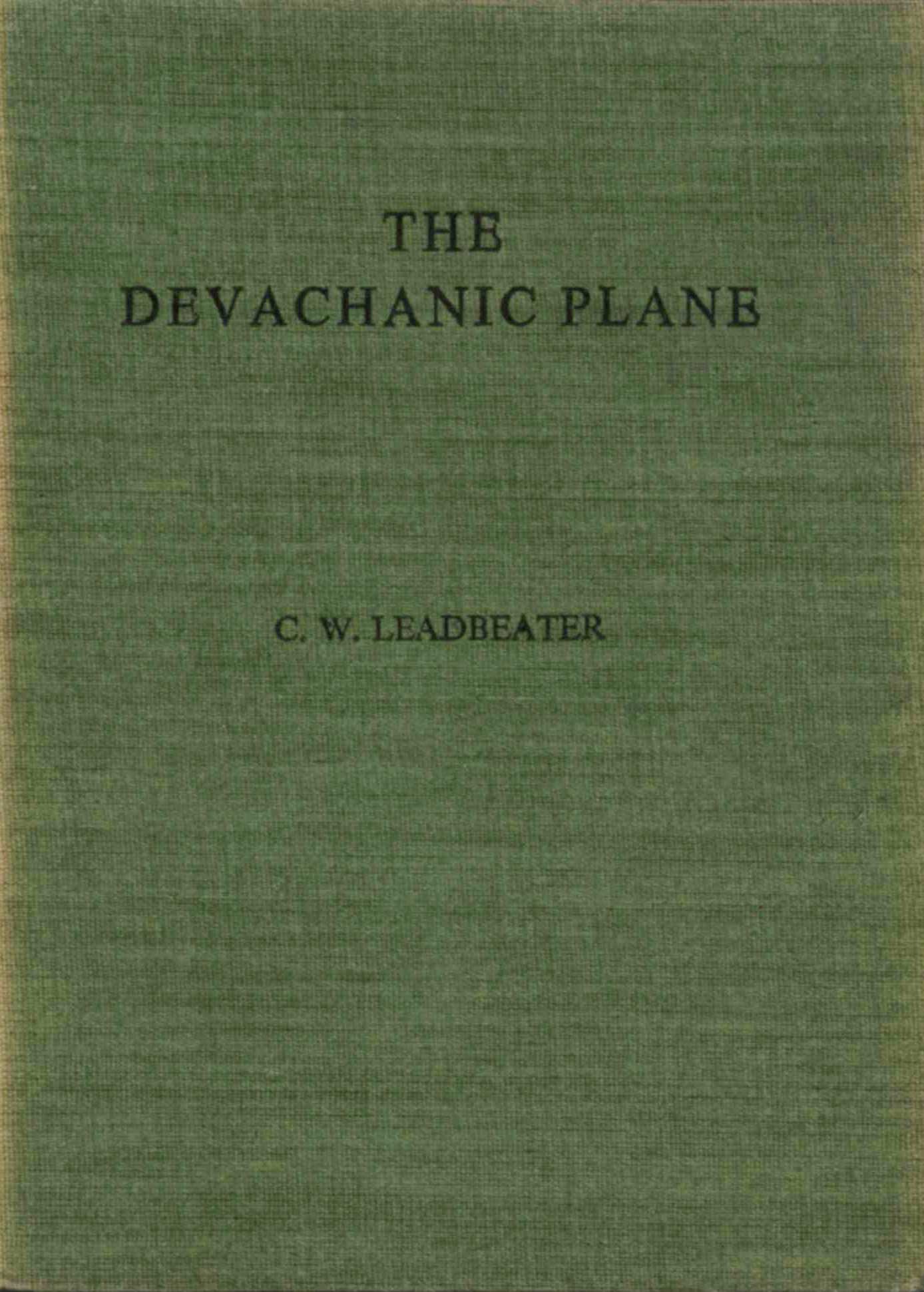 The Devachanic Plane