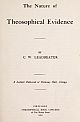 The Nature of Theosophical Evidence