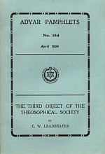 The Third Object of the Theosophical Society