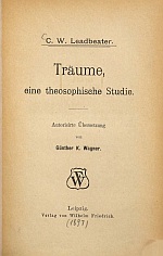 Träume, eine theosophische Studie